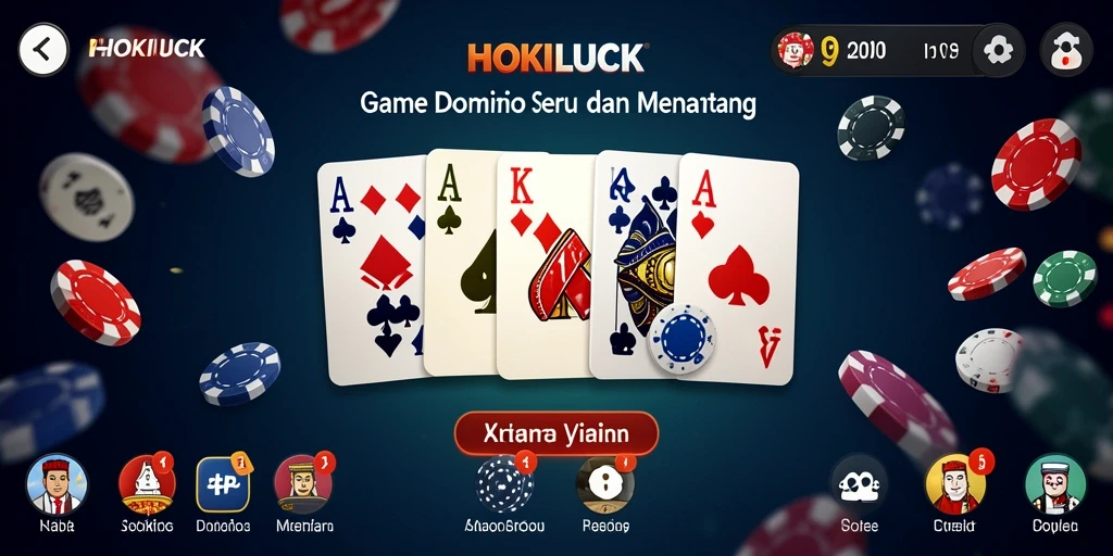 Tampilan gameplay HOKILUCK yang menarik dan seru.