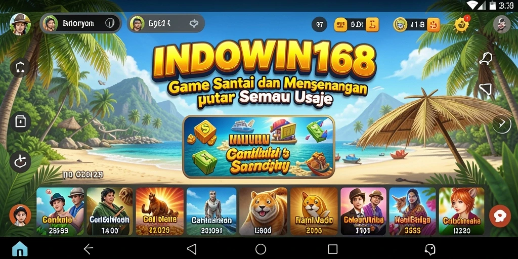 Tangkapan layar gameplay INDOWIN168 yang seru dan menarik.