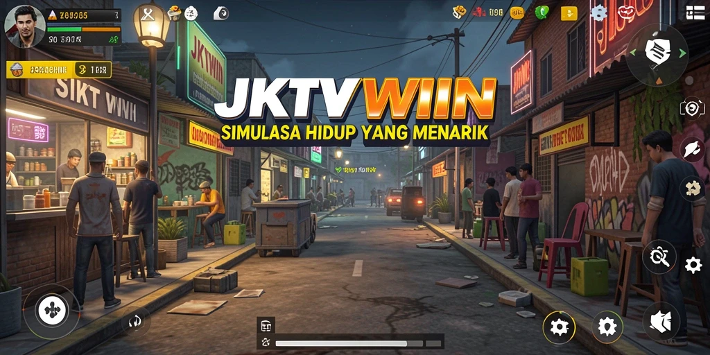 Screenshot gameplay JKTWIN yang menampilkan momen interaksi menarik.