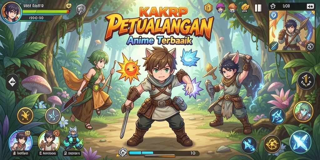 Tampilan gameplay KAKRP yang memukau dan penuh aksi.