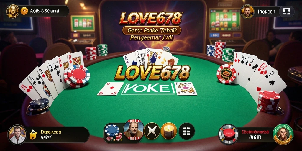 Gameplay Poker yang memukau dan menarik di LOVE678.