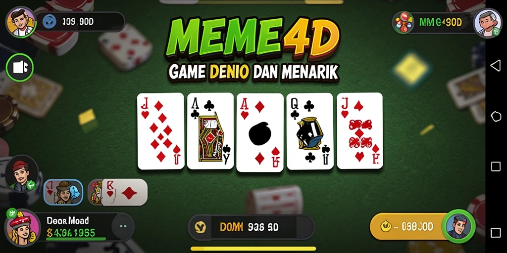 Tampilan gameplay seru dari MEME4D yang penuh aksi.