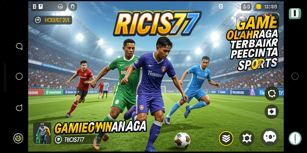 Tampilan menarik dari gameplay RICIS77 dalam aksi olahraga.