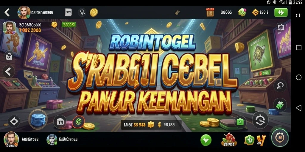 Tampilan menarik gameplay ROBINTOGEL yang menantang.