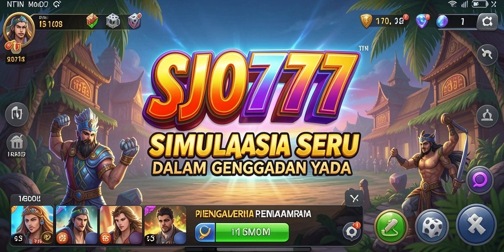 Tangkapan layar menampilkan gameplay seru dalam SJO777 dengan berbagai tantangan simulasi.