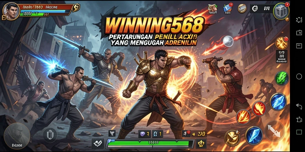 Gameplay seru dan grafis menawan di WINNING568.