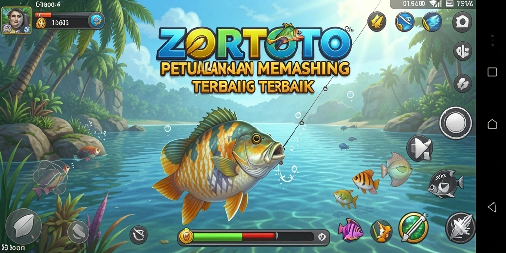 Gameplay memukau dari ZORTOTO saat menangkap ikan.